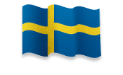 Image shows a Swedish flag